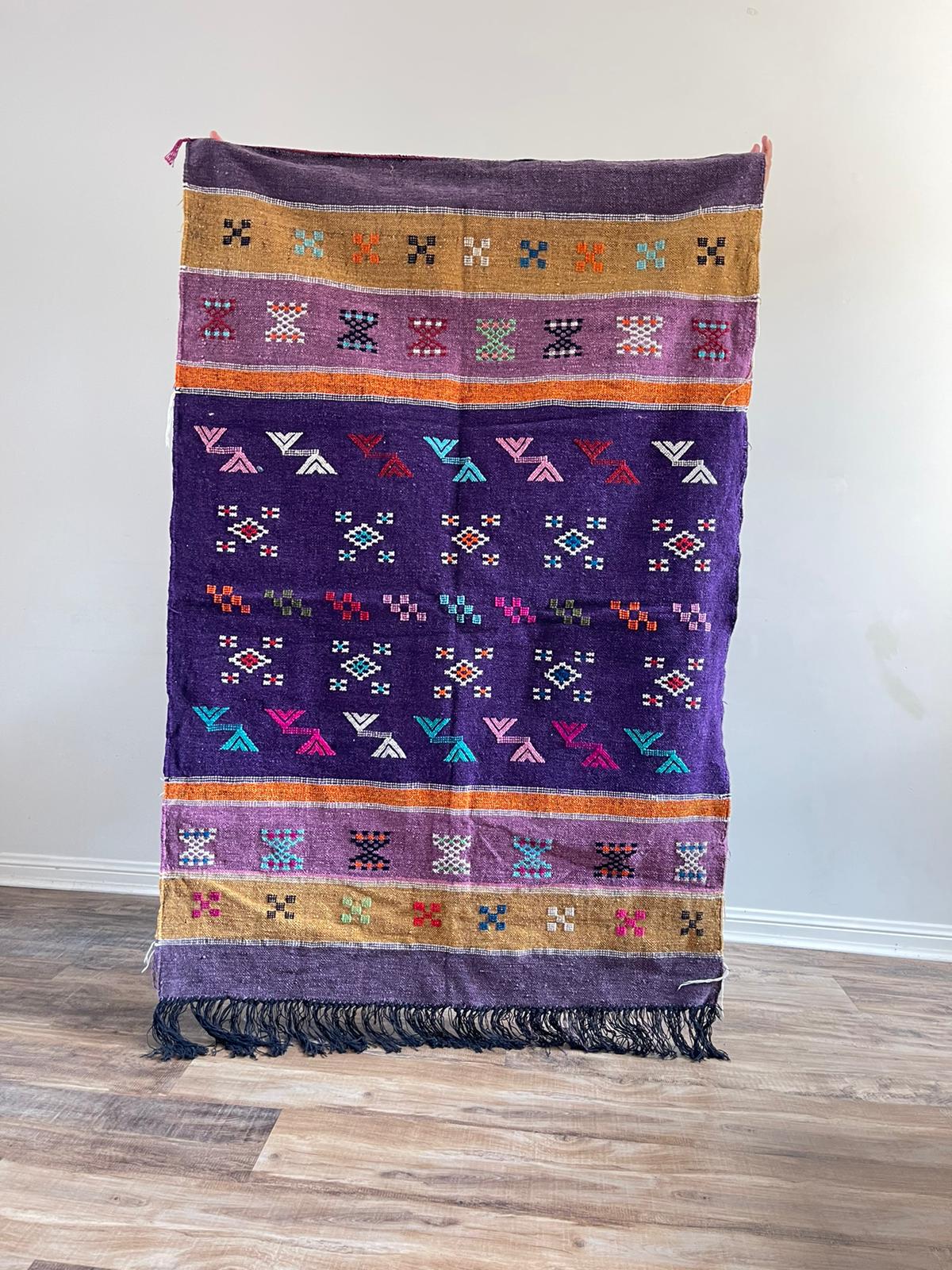 wool rug - 150 by 100 cm