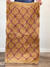 Load image into Gallery viewer, brown  wool rug
